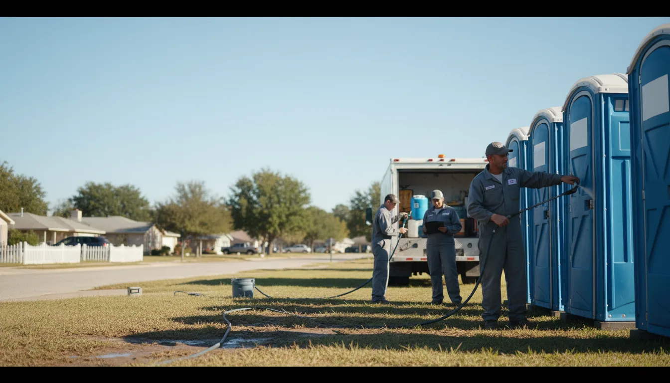 Long-Term Portable Toilet Rental in Kirkman, IA near me